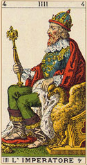 L'Empereur tarot piémontais
